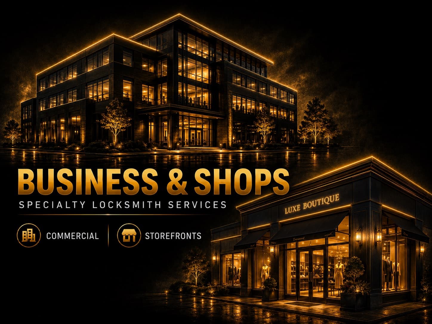 Servicios de cerrajería para negocios y locales — cerrajero comercial en Tampa